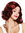 woquality wig 20's swing jazz Charleston Chicago middle parting waves wavy reddish brown chestnut