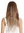 women's quality wig long sleek middle parting balayage brown blonde highlights GFW3464-G322
