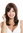 women's quality wig medium length sleek parting brown dark brown mix GFW2626-2-30