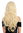 women's quality wig very long wavy middle parting black blonde ombre mix GFW2645