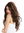 women's quality wig very long middle parting curly brown blonde highlights GFW2934-6+26