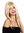 women's quality wig long sleek parting highlights blonde platinum GFW3098-LG26H613A
