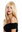 women's quality wig long sleek parting highlights blonde platinum GFW3098-LG26H613A