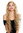 women's quality wig very long curly curls side parting blonde honey- blonde SJW3678-15