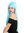 women's quality wig Cosplay long sleek fringe parted light blue YZF-41062-T4516