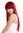 women's quality wig cosplay long sleek fringe parting red YZF-41062-T1557