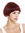 women's quality wig short classic bob voluminous french classy retro red YZF-41060-118