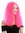 women's quality wig very long voluminous frizzy curls middle parting pink rose fairy YZF-7304-TF2315