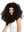 women's party wig carnival headband long curly voluminous Latina brown LM-153-ZA1
