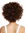 women's party wig carnival Halloween Diva short curly middle parting brown 1352-ZA6A