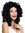 wig carnival Halloween baroque rococo Biedermeier Gothic Lolita cosplay corkscrew curls long black