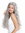 wig very long wavy elaborately plaited middle parting romantic fairytale princess hippie grey