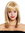 VK-1-660H quality women's wig short shoulder length long bob fringe sleek blonde light blonde mix