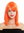 VK-10-TF2201 quality women's wig short shoulder length long bob sleek Cleopatra fringe orange