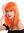 VK-10-TF2201 quality women's wig short shoulder length long bob sleek Cleopatra fringe orange