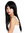 VK-30-2 quality women's wig long sleek long fringe parted black