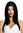 VK-34-1 quality women's wig long sleek middle parting black