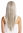 VK-34-H16/613 quality women's wig long sleek middle parting brown platinum blonde highlights