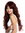 VK-36-33A130 quality women's wig very long curly curls voluminous red brown mix