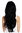 VK-37-1 quality women's wig long wavy waved voluminous black