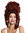 VK-38-130 quality wig theatre cosplay baroque Pompadour Marie Antionette countess noble copper red
