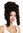 VK-38-6 quality wig theatre cosplay baroque Pompadour Marie Antionette countess noble woman brown