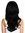 VK-44-1B quality women's wig long very voluminous wavy waved parting black