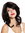 VK-44-4/8 quality women's wig long very voluminous wavy waved parting brown mix