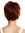 VK-50-130 quality women's wig short bushy boyish red copper red