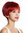 VK-53-135 quality women's wig short sleek pageboy cut red copper red
