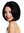 VK-54-1 quality women's wig short long bob parting sleek black