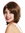 10030-160-TAY women's quality wig short layered sleek long fringe parted brown golden brown