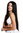 K9293L-2 women's quality wig very long sleek middle parting black