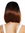 ZM-1769-30Dye1B women's quality wig short sleek long bob middle parting ombre black copper brown