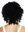 VIVI-1 women's quality wig short shoulder length voluminous frizzy very curly black