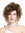 VK-11-F1010 women's quality wig short voluminous frizzy curly curls wild brown blonde highlights