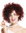 VK-11-35 women's quality wig short voluminous frizzy curly curls reddish brown rusty brown