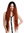 VK-55-984YS1B women's quality wig long voluminous frizzy curls middle parting ombre black rust red