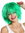 MMSLW-K427 party wig women men carnival shaggy strawy voluminous goblin clown green