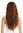VK-13-MF women's quality wig monofilament parting curly ombre black copper brown 25.5 inches long