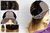 Perücke Mono Lace-Front Mittelscheitel glatt Ombre Balayage Braun Blond Kupferblond VK-20-MF
