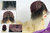 Perücke Lace-Front Monofilament Mittelscheitel lang glatt Ombre RSK-01