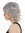 60297-ZA68A wig women carnival cosplay short wild highlights grey androgynes