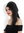 EW-8059-P103-68 women's wig Halloween carnival long middle parting vamp black white half and half