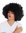 3256-P103 XXL big massive afro wig women men carnival voluminous black 70's