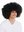 3256-P103 XXL big massive afro wig women men carnival voluminous black 70's