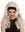 12110-KB88 wig women's wig Halloween carnival head band long blonde curly voluminous 80's retro