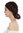 2614-FRT34 wig women's wig carnival plaited bun traditional maiden middle ages brown