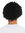 MMAS-6M-K01 wig woman man carnival short thick afro frizzy curls black