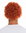MMAM-9M-K9808 wig woman man carnival short thick afro frizzy curls red